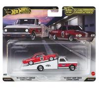 Hot Wheels Team Transport '66 Chevrolet Corvair & '72 Chevy Ramp Truck