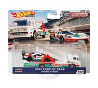 Hot Wheels Team Transport Models and Component Car