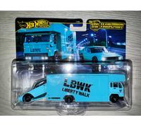 Hot Wheels Premium 1:64 Nissan Skyline 2000 GT-R LBWK Fleet Flyer Azul