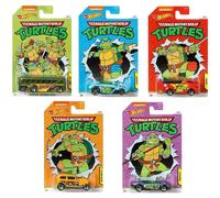 Hot Wheels Teenage Mutant Ninja Turtles TMNT Juego completo de 5 vehculos