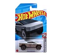 Hot Wheels Tesla Cybertruck HW Rolling Metal 4/5 (246/250) HTB55 Gris 2024 + Protector Short Card Frikimonkey