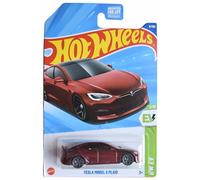 Hot Wheels Tesla Model S Plaid, HW EV 1/10 [rojo] 9/250
