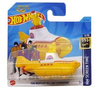 Hot Wheels - The Beatles Yellow Submarine - HW Screen Time 6/10 - HKH12 - Tarjeta corta - Mattel 2023 Carpa- The Beatles Yellow Submarine - HW Screen Time 6/10 - HKH12 - Tarjeta corta - Mattel 2023