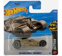 Hot Wheels - The Dark Knight Batmobile - JJJ21 - Batman 2/5 - Short Card - Color militar - Batman Tumbler - Licencia oficial - Mattel 2026 (51/250) - 1:64