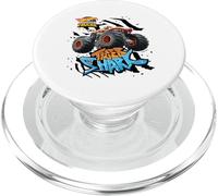 Hot Wheels - Tiburón Tigre Naranja PopSockets PopGrip para MagSafe