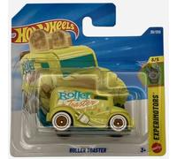 Hot Wheels - Tostadora con ruedas - Tostadora amarilla - Camión de comida fantasía - Experimotors 3/5 - 39/250 - JJJ10 - Mattel 2026-1:64 - Coche en miniatura - Coche de fantasía