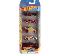 Hot Wheels Toy Cars, Set of 5 1:64 Scale Die-Cast Cars Feature (Importación USA)