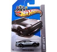 Hot Wheels Toyota AE-86 Corolla Black City 23/250