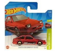 Hot Wheels - Toyota AE86 Sprinter Trueno - HW Hatchbacks 1/5 - HCW77 - Short Card - Rojo - Mattel 2022