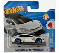 Hot Wheels - Toyota Prius Custom - JJH37 - HW J-Imports 1/10 - Short Card - Blanco - Clásico híbrido - Modelo oficial - Mattel 2026 (60/250) - 1:64