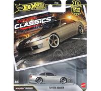 Hot Wheels Toyota Soarer, Coche de Juguete Premium a Escala 1:64, con neumáticos Real Riders y Carrocería y Chasis Metal/Metal, JKF15