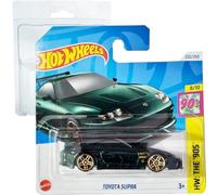 Hot Wheels Toyota Supra HW: The 90's 8/10 (232/250) HTB09 Verde 2024 + Protector Short Card Frikimonkey