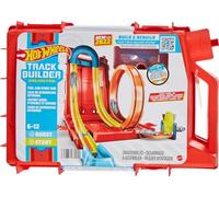 Hot Wheels Track Builder Caja Lata de Gasolina Set de Pistas para Coches de Juguete (Mattel HDX78)