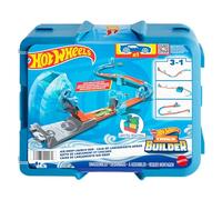 Hot Wheels Track Builder Pack Gravedad del Viento Pista para Coches de Juguete, Incluye 1 vehículo, 6 años (Mattel HNJ67)