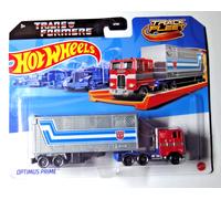 Hot Wheels - Transformers - Camión Optimus Prime - Track Fleet - HYT56 - HXH02