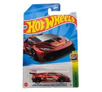Hot Wheels Treasure Hunt Lamborghini Huracan LP 620-2 Super Trofeo, HW Exotics Series 8/10, coche fundido a presión rojo, colección 2021