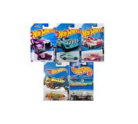 Hot Wheels Treasure Hunt - Paquete de 5, lote de 5 vehículos aleatorios/surtidos/misteriosos de búsqueda del tesoro, fundido a escala 1:64 (sin duplicados)