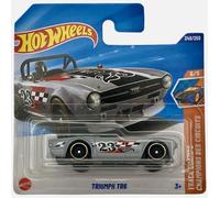 Hot Wheels - Triumph TR6 - JBC34 - TH - Treasure Hunt - Track Champs 5/5 - Roadster clásico con diseño de carreras a escala 1:64 - Mattel 2025 (249/250)