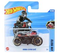 Hot Wheels Vehículo a Escala 1:64 para Jugar o Exhibir. Colección de Automoviles. Regalo para niños. Modelo del 2025,Elige 1 Coche (HYY85, 150/250 Honda CB750 Café)