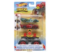 Hot Wheels Vehículo Coche Monster Trucks Monster Maker GWW13 Verde Rojo
