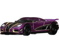 Hot Wheels Coche coleccionable Koenigsegg Agera R – 1:64, fundido a presión, neumáticos reales