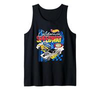 Hot Wheels Vintage California Speedway de los 90 Camiseta sin Mangas