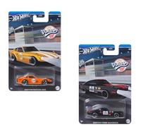 Hot Wheels Vintage Racing Club 2024 - Paquete de 2 (HRT81-956B) | Ford Maverick personalizado y Datsun 240Z | Coches de colección fundidos a presión 1:64 - A partir de 3 años