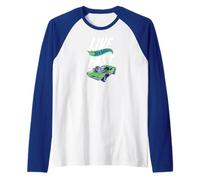 Hot Wheels - Vive rápido Camiseta Manga Raglan