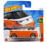 Hot Wheels - Volkswagen ID Buzz - HW Vans 2/5 - HTB94 - Short Card - VW Bus - Naranja - Mattel 2024-1:64
