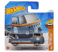 Hot Wheels - Volkswagen T2 Pickup - HW Hot Trucks 1/10 - HTC28 - Short Card - Servicio al cliente de VW - Rápido a su lugar - Mattel 2024