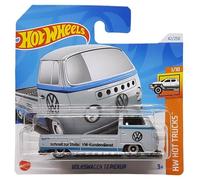Hot Wheels - Volkswagen T2 Pickup - HW Hot Trucks 1/10 - HTD04 - Short Card - Servicio al cliente de VW - gris - Mattel 2024-1:64
