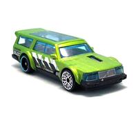 Hot Wheels - Volvo 240 Drift Wagon - HW Slammed 4/5 - HKJ07 - Short Card - Yokohama - Verde metálico - Mattel 2023