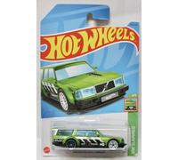 Hot Wheels Volvo 240 Drift Wagon, HW Slammed 4/5 (verde)