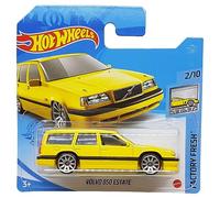 Hot Wheels - Volvo 850 Estate - Factory Fresh 2/10 - GTC62 - Short Card - Amarillo - Mattel 2021