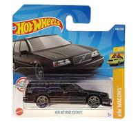 Hot Wheels - Volvo 850 Estate - HW Wagons 2/5 - HCX36 - Short Card - Black - Ryu´s Rides - Mattel 2022