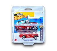 Hot Wheels - Volvo P1800 Gasser - HW Dream Garage 1/5 - HKJ94 - Short Card - Legends Tour - Rojo - Mattel 2023 - 1:64