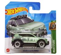 Hot Wheels - Volvo XC40 Recharge - Mud Studs 5/5 - HKG55 - Short Card - SUV - verde metálico - Mattel 2023