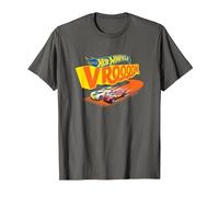 Hot Wheels - Vroom Camiseta, Hombre, Asfalto, 6XL