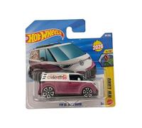 Hot Wheels - VW ID. Buzz Bomb - JJH46 - HW Euro 4/10 - Short Card - Pink - Modelo oficial - Volkswagen Bus - Mattel 2026 (86/250) - 1:64