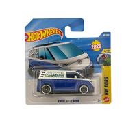 Hot Wheels - VW ID. Buzz Bomb - JJL95 - HW Euro 4/10 - Short Card - Azul - Modelo oficial - Volkswagen Bus - Van - Mattel 2026 (86/250) - 1:64