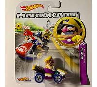 Hot Wheels Wario Mariokart Character Car Diecast 1:64 Scale