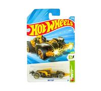 Hot Wheels - WattzUp - HW EV 4/10 - JJK86 - Short Card - Amarillo/Negro - Mattel 2026 35/250 - Vehículo eléctrico futurista - 1:64 - Modelo de fantasía
