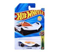 Hot Wheels X-CCELERON JJH43 - Exoticars 6/10 - Short Card - Blanco - Futurista Hypercar - Modelo de fantasía - Mattel 2026 (75/250) - 1:64