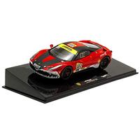 Hot Wheels X5506 Elite - Ferrari 458 Italia Challenge, escala 1/43, Color rojo/negro