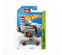 Hot Wheels Zamac '52 Chevy, escala 1:64 fundido, plata, HW Workshop Series