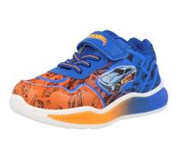 Hot Wheels Zapatillas deportivas para niños con correa de , cómodas y casuales para la escuela y el juego, Blue, 31 EU