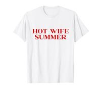 Hot Wife Summer, Y2k 2000s Aesthetic Trendy Slogan Bride Era Camiseta