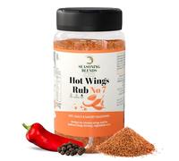 Hot Wings Rub No.7 - Mezcla de Especias-Condimento-Sazonador-Seasoning-Sin MSG-GMO y Alérgenos-Para Alitas de Pollo Picantes-Camarones Grandes-Carnes-Mariscos-BBQ-Burgers