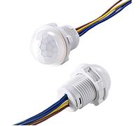 Hotaden Mini Sensor PIR Armario Interruptor 110v 220v Pir Infrarrojos Interruptor de la luz del Sensor de detección del Sensor de Movimiento automático