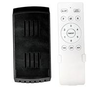 Hotainoys 1 Juego de Control Remoto para Ventilador de Techo, Control Remoto de Ventilador de Techo de 6 velocidades con sincronización de 3 velocidades, reemplazo para luz CC